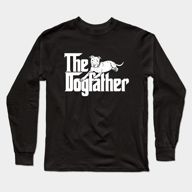 The Dog Father Pitbull Long Sleeve T-Shirt by iconicole